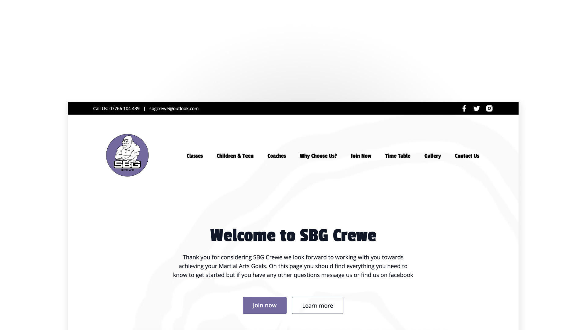 SBG Crewe Martial Arts in Crewe